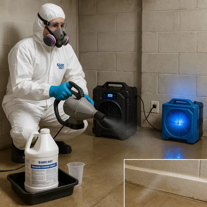Sanitization and Odor Removal process in Ridgefield Park, NJ